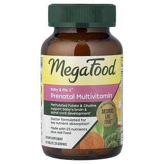 MegaFood, Baby & Me 2™,產前多營養素,60 片