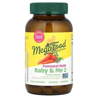 MegaFood, Baby & Me 2,產後多維生素,120 片