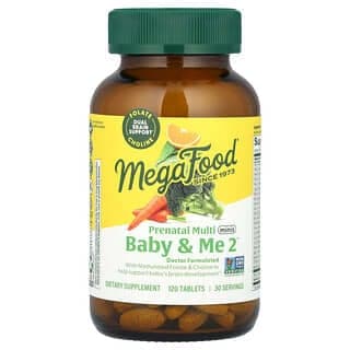 MegaFood, Baby & Me 2™,產前多營養素,120 片