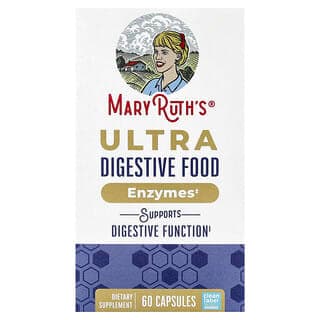 MaryRuth's, 超級消化食品,酶,60 粒膠囊