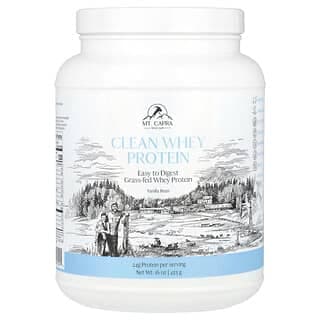 Mt. Capra, 全淨乳清蛋白,香草豆味,16 磅(453 克)