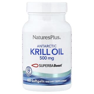NaturesPlus, 南極磷蝦油,500 毫克,60 粒軟膠囊