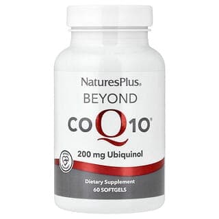 NaturesPlus, Beyond CoQ10® 泛醇,200 毫克,60 粒軟膠囊