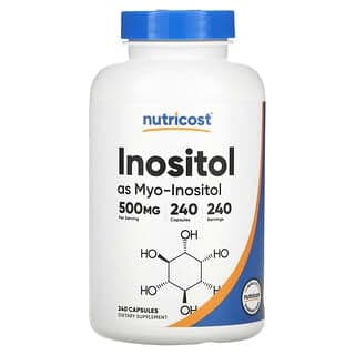 Nutricost, 肌醇,500 毫克,240 粒膠囊