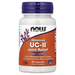 NOW Foods, Advanced UC-II® 關節舒緩,60 粒素食膠囊