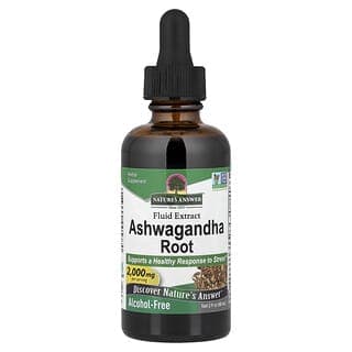 Nature's Answer, 南非醉茄整株,液體提取物,無乙醇,2,000 毫克,2 液量盎司(60 毫升)