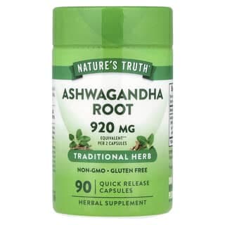 Nature's Truth, 南非醉茄根,90 粒速釋膠囊(每粒膠囊 460 毫克)