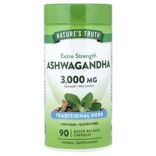 Nature's Truth, 南非醉茄,特強型,90 粒速釋膠囊