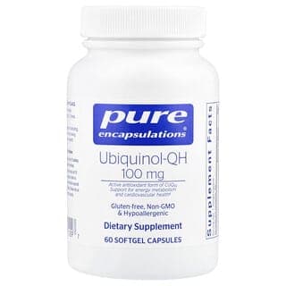 Pure Encapsulations, 泛醇-QH,100 毫克,60 粒軟膠囊
