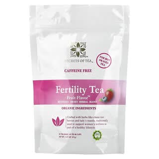 Secrets of Tea, Get Pregnant Fertility™ 果茶,無咖啡萃取,20 茶包,1.47 盎司(41 克)