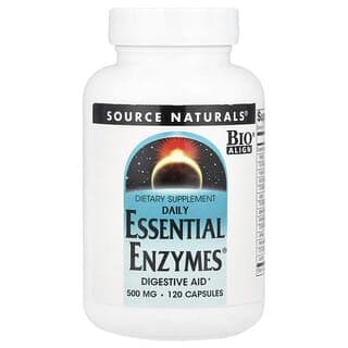 Source Naturals, 日常 Essential Enzymes®,500 毫克,120 粒膠囊