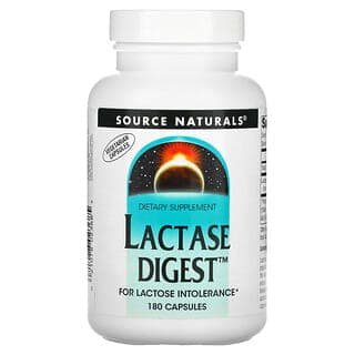 Source Naturals, 乳糖酶消化幫助膠囊,180 粒裝