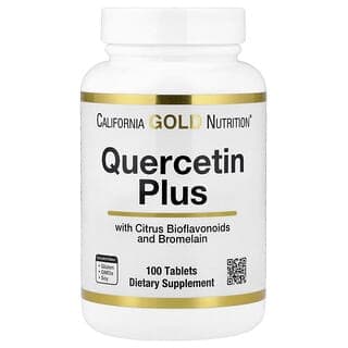 California Gold Nutrition, 五羥黃酮+,100 片