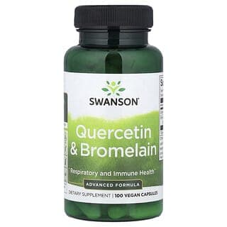 Swanson, 槲皮素和菠蘿蛋白酶全素膠囊,100 粒