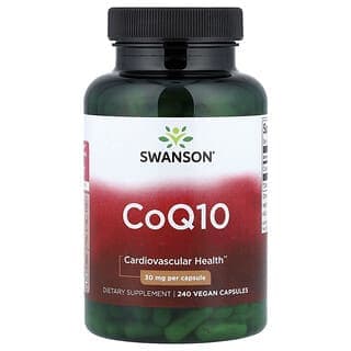 Swanson, CoQ10,30 毫克,240 粒全素膠囊