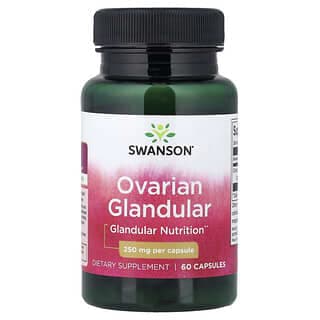 Swanson, Ovarian Glandular,250 毫克,60 粒膠囊