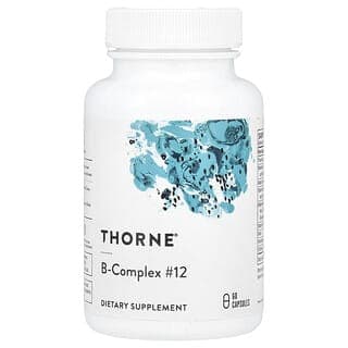 Thorne, 複合維生素B #12,60粒素食膠囊