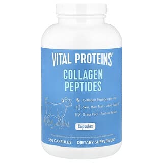 Vital Proteins, 膠原蛋白肽,360 粒膠囊(每粒膠囊 550 毫克)